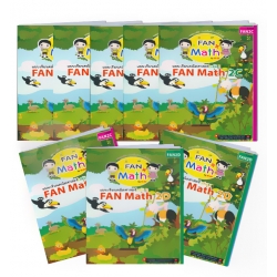 ชุดหนังสือแบบฝึกคณิตศาสตร์ FAN Math 2 เทอม 1 (Book Set) ชุดหนังสือแบบฝึกคณิตศาสตร์ FAN Math 2 เทอม 1 (Book Set)