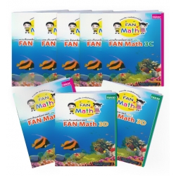 ชุดหนังสือแบบฝึกคณิตศาสตร์ FAN Math 3 เทอม 1 (ฺBook Set)