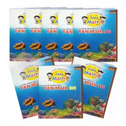 ชุดหนังสือแบบฝึกคณิตศาสตร์ FAN Math 3 เทอม 2 (Book Set)