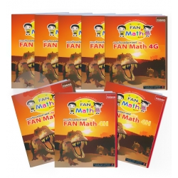 ชุดหนังสือแบบฝึกคณิตศาสตร์ FAN Math 4 เทอม 2 (ฺBook Set)