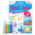 Dot to Dot Numbers ชุด ตัวเลขหรรษา +ดินน้ำมัน