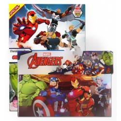 Marvel Avengers รวมพลังอเวนเจอร์ส : Character Book +แฟ้ม