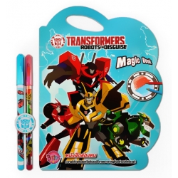 Transformers Robots In Disguise หนังสือล่องหน Magic Book (Set)