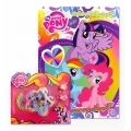 My Little Pony : มิตรภาพของเพื่อนซี้ +กล่องใส่ของพร้อมแหวนและคริสตัลสติกเกอร์ My Little Pony
