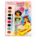 Disney Princess : ระบายสีตามตัวเลข Colour by Numbers +สีน้ำ