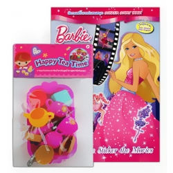 Barbie Sticker The Movie +ชุดน้ำชาสุดน่ารัก