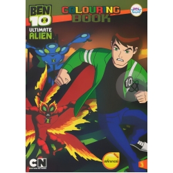 Colouring Book Ben 10 Ultimate Alien No.3 +สติกเกอร์