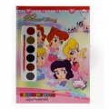 สมุดภาพระบายสี Princess Story : Coloring Book +สีน้ำ