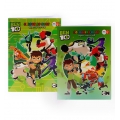 สมุดภาพระบายสี Ben 10 A4 (Book Set)