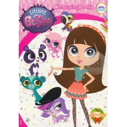 สมุดระบายสีสติกเกอร์ Littlest Pet Shop No.2 สมุดระบายสีสติกเกอร์ Littlest Pet Shop No.2