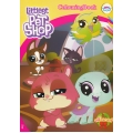 สมุดระบายสีสติกเกอร์ Littlest Pet Shop No.4