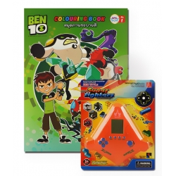 Ben 10 สมุดภาพระบายสี +เกม PSP