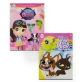 สมุดภาพระบายสี Littlest Pet Shop No.1 + No.3 (Book Set)
