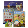 GS.Doraemon สติกเกอร์โฟม+ภาพต่อ+สี (Set)
