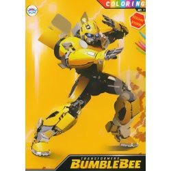 สมุดภาพระบายสีสติกเกอร์ Bumblebee No.1