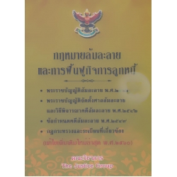 กฎหมายล้มละลายและฟื้นฟูกิจการลูกหนี้ พระราชบัญญัติจัดตั้งศาลล้มละลายและ วิธีพิจารณาคดีล้มละลาย พ.ศ.2542 ข้อกำหนดคดีล้มละลาย พ.ศ.2549 กฎกระทรวงฯ