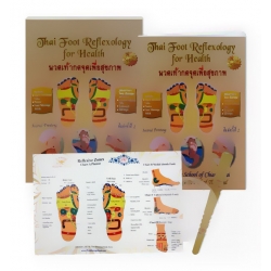 Thai Foot Reflexology for Health (Second Printing) : นวดเท้ากดจุดเพื่อสุขภาพ ฉบับไทย-อังกฤษ